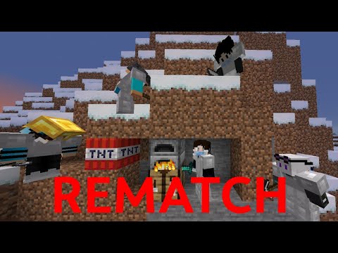 Minecraft Speedrunner VS 4 Hunters REMATCH