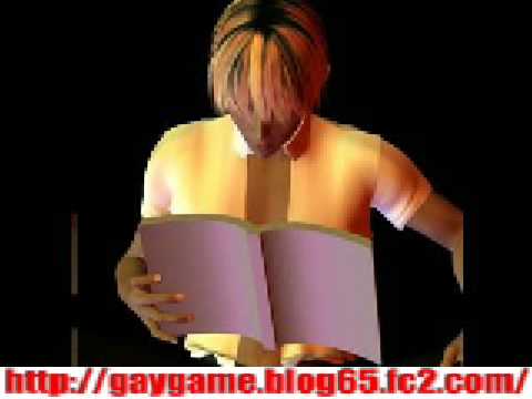 3Dキャラが小説(ボーイズラブ系)を朗読