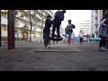 Click here to watch this video タイヤブランコに乗れない男