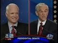 Ron Paul at South Carolina debate 1-10-08 pt 2
