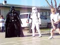 darth vader and a stormtrooper get down!!!