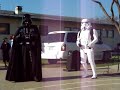 darth vader and a stormtrooper get down!!!