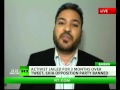 Khalil Al Marzooq on Russia Today 11/07/12