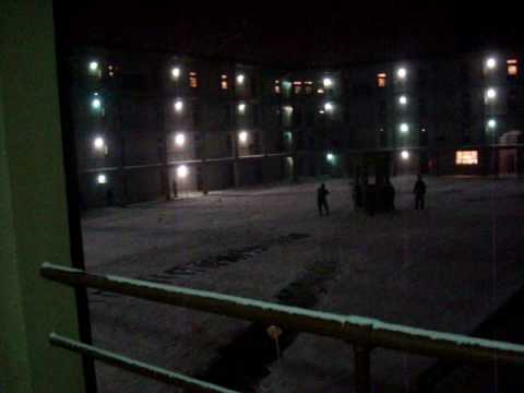 0500, VMI Barracks, 30 January 2010. This was the wake up that the Rat Mass 