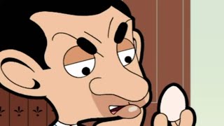 MrBean - Egg for cake hatches with Mr Bean