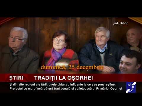 Tradiții la Oșorhei