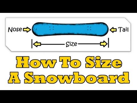 how to fit for a snowboard