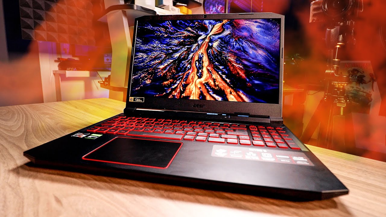 Бюджетный Игровой Ноутбук Acer Nitro 5 на Ryzen 5 с экраном 144Hz