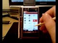 openmoko UI 2007.2 on Sharp Zaurus SL-C1000 akita