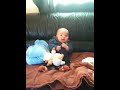 Ethan trying to sit