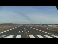 Landing with Plane Grob 115 in Augsburg (Germany) - Cockpit Landing with Plane Grob 115 in Augsburg (Germany) - Cockpit