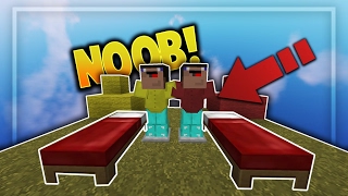 The NOOB Challenge! (Minecraft BedWars)