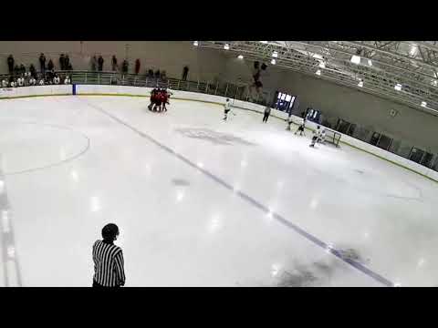 2023-10-7 Goal Assist, Ozone Faceoff Win Push FWD Behind Net, Point Pass vs St Viator