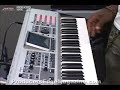 Roland Fantom X at Sam Ash part 1 of 3