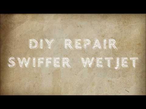 how to unclog a swiffer wet jet