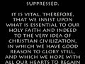 Archbishop Marcel Lefebvre Speaks -1 of 4