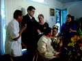 Hair cutting in Cambodian Wedding