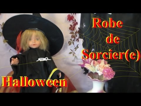 Fabriquer une robe de sorcier ou sorcière pour Halloween | Bricolage avec les enfants