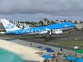 klm crazy landing at st maarten