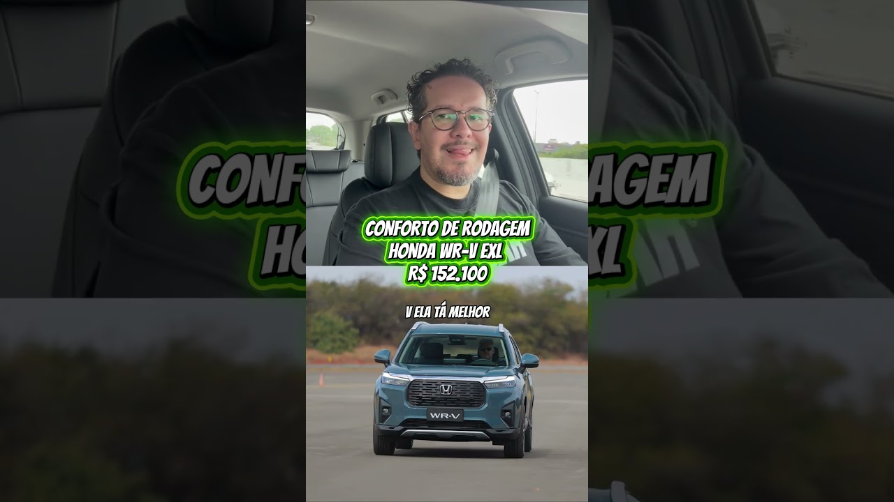 Mais confortável que o HR-V? A verdade sobre o novo WR-V! 🚙💨