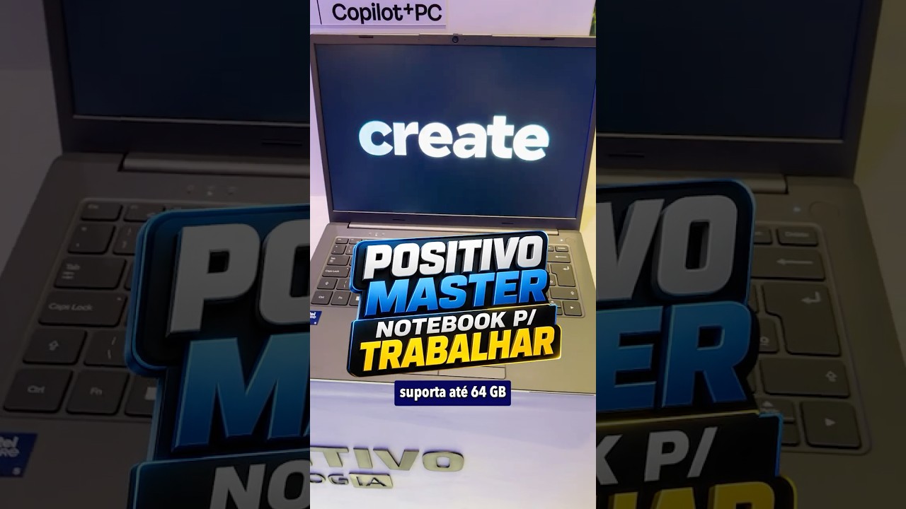 MASTER POSITIVO com Intel Core Ultra 5 ou 7 Séries 3 (Panther Lake)!