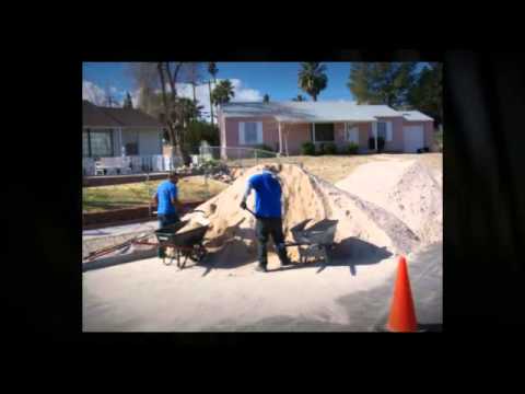 how to fill swimming pool with dirt