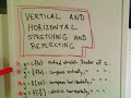 Horizontal And Vertical Graph Stretches and Compressions  Part 1 of 3