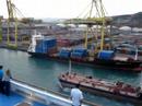 SALIENDO DE BARCELONA CON EL COSTA CONCORDIA