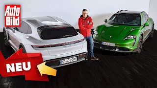 Porsche Taycan Cross Turismo (2021) | Erster Check im Steilheck-Taycan | Sitzprobe mit Andreas May by Auto Bild