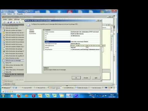 DynIT - SSiS avec envoie de mail sous sql server - Part 4