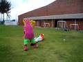Bob Esponja pelea con Calamardo