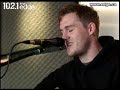 Brian Fallon of The Gaslight Anthem performs live at 102.1 the Edge's studio