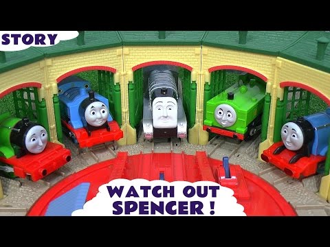 Thomas and Friends Play Doh Story Accident Crash Minions Thomas Watch Out Spencer Play-Doh