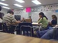Cedgar Messing Around behind Ms. Waxman Cedgar Messing Around behind Ms. Waxman