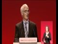 Alistair Darling's speech to Labour Party Conference 2010