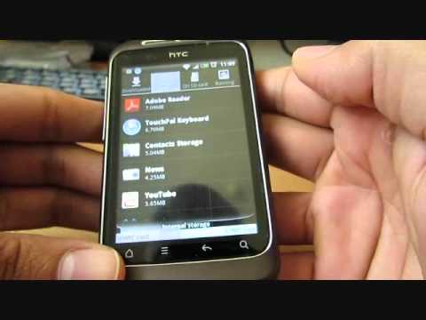 how to delete facebook from htc wildfire s