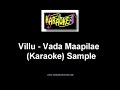 Villu - Vada Mappila (Karaoke).mpg