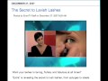 Eyelash Extensions by Lavish Lashes on Extra TV Eyelash Extensions by Lavish Lashes on Extra TV