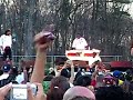 they were rocking to take you down by chris brown givin all the ladies a sample at six flags if u kno wat i mean