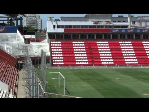 Nuevas butacas en el Estadio 15 de Abril