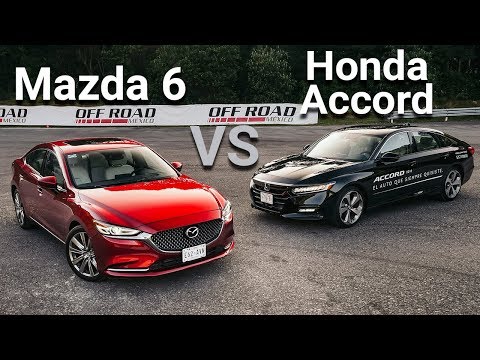 Honda Accord 2018 vs Mazda 6 2019