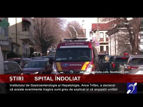 Spital îndoliat, la Iași
