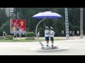 Pyongyang Traffic Lady Changing of the Guard