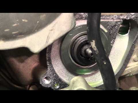 how to tighten belt on kfx 700