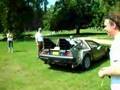Deloreans and Back to the Future Delorean at Sandringham