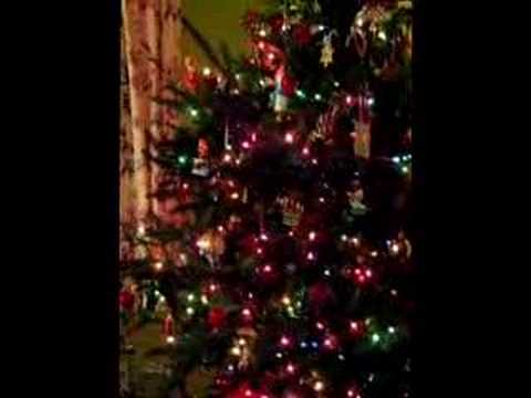 the christmas tree seen as if at sea ...