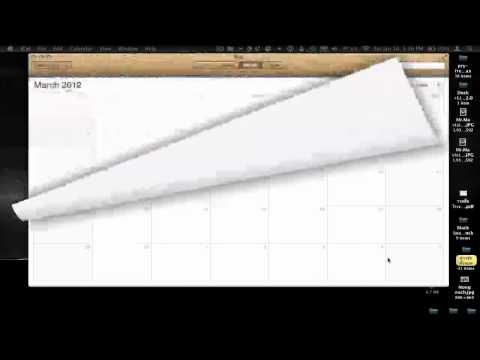 iCal tricks and tips.