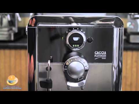 How To Fine Tune the Gaggia Platinum Vogue Espresso Machine How To Fine Tune the Gaggia Platinum Vogue Espresso Machine
