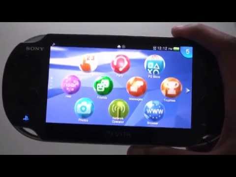 how to background download on ps vita