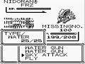 Pokemon Blue- Hacked (6)-More Glitchy tunes+Trainer Glitches